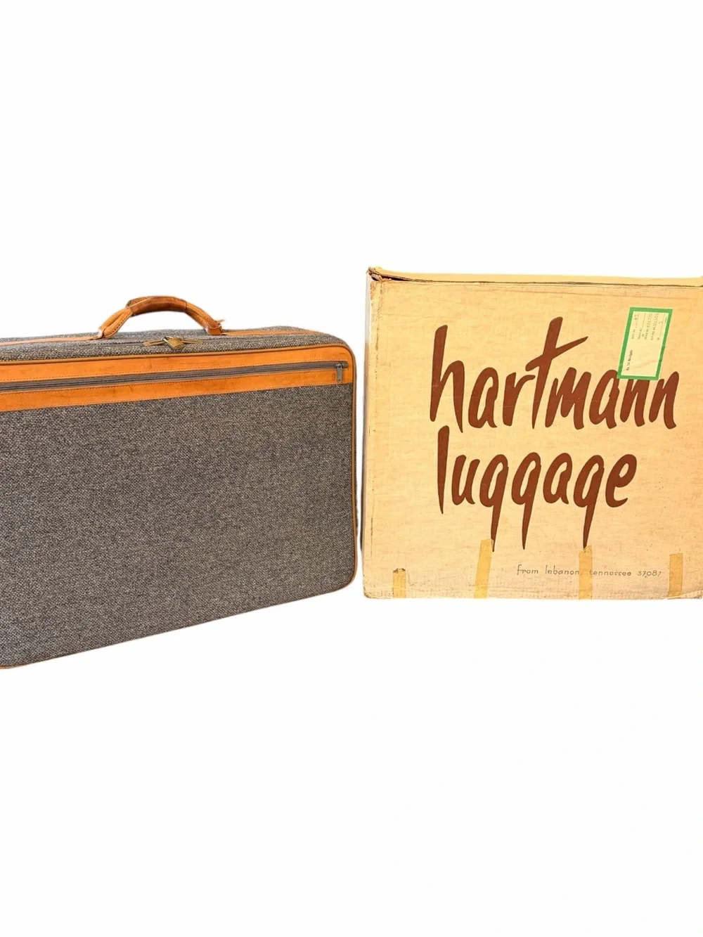 Hartmann Luggage Luxury Vintage Antique Tweed Collection 26